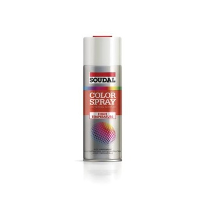 Spray de tinta SOUDAL COLOR SPRAY alta temperatura