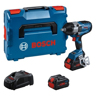 Ferramenta Bosch com bateria e estojo azul