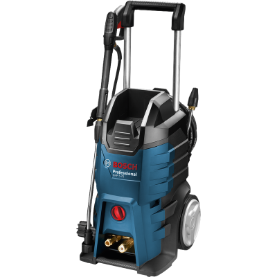 Máquina lavadora de alta pressão Bosch Professional em fundo branco