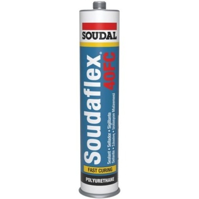 Embalagem cilíndrica de selante Soudaflex 40 FC da Soudal