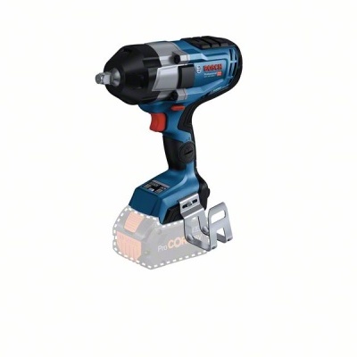Ferramenta elétrica Bosch azul e preta, chave de impacto sem bateria
