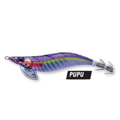 Isca artificial de pesca em forma de lula colorida