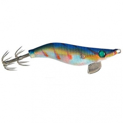 Isca de pesca colorida com anzóis múltiplos