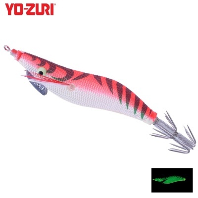 Isca artificial para pesca Yo-Zuri colorida com anzóis múltiplos