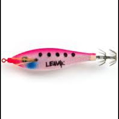 Isca de pesca rosa e branca LENA+ com anzóis múltiplos
