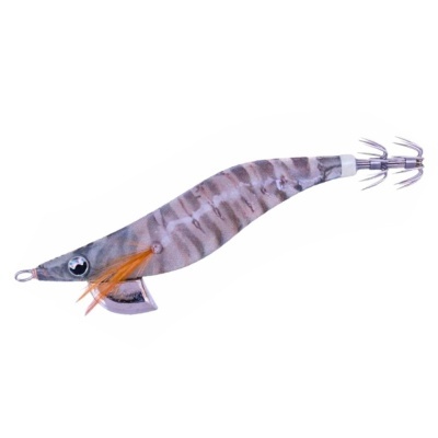 isca artificial em forma de lula com ganchos de pesca