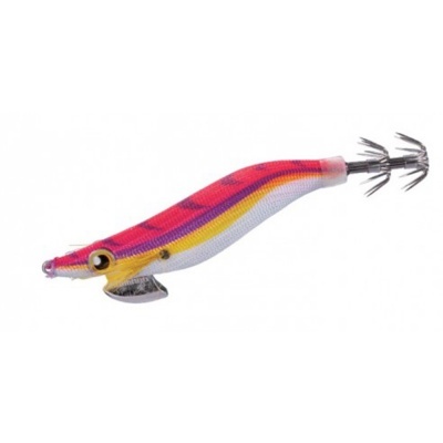 Isca artificial colorida para pesca com garra metálica