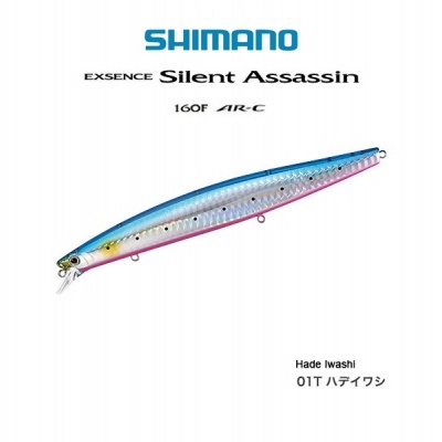 Isco de pesca artificial SHIMANO Exsence Silent Assassin 160F AR-C colorido