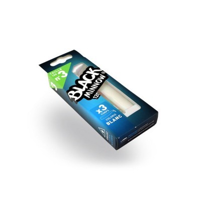 Caixa de três giz branco BLACK MINNOW