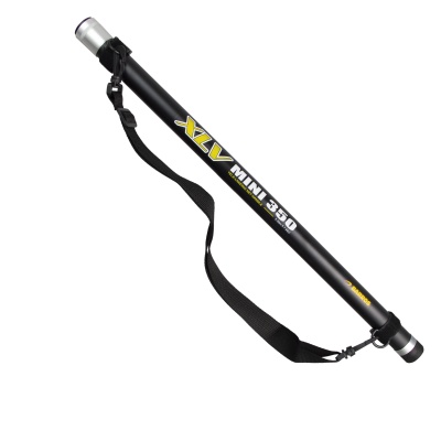 Bastão telescópico preto XLV MINI 3.0 com alça ajustável