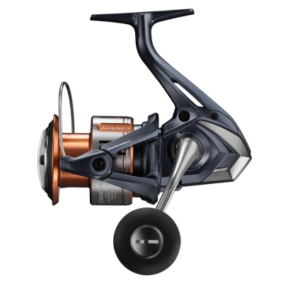 Carretel de pesca NASCI C5000XG cinza e cobre
