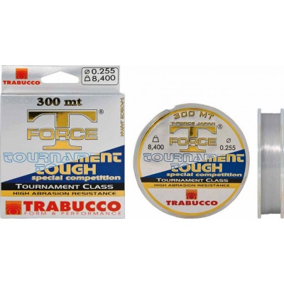 Linha de pesca Trabucco T-Force Tournament Tough 300 mt em embalagem