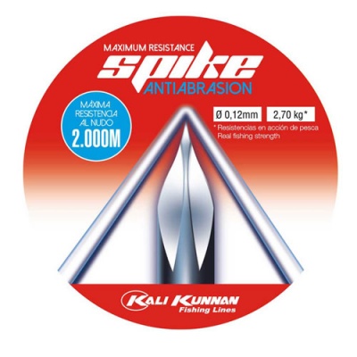 Etiqueta redonda para linha de pesca Spike anti abrasão, Kali Kunnan
