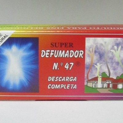 Embalagem colorida do produto Super Defumador N.º 47