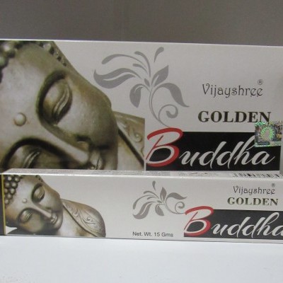 Embalagens de pasta de dente Vijayshree GOLDEN Buddha com imagem de Buda