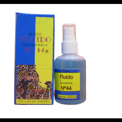 Frasco azul com spray e caixa azul e amarela com texto e ilustração