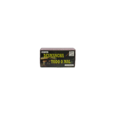 Embalagem retangular com texto e imagem de casa