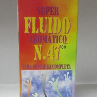 Embalagem colorida de produto aromático com texto e ilustração de casa