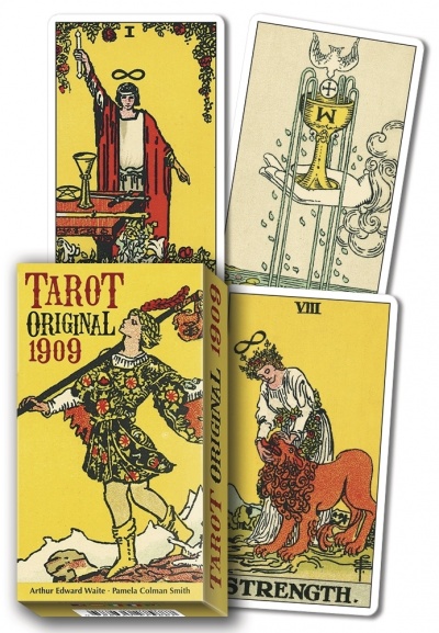 Cartas de tarô com a embalagem TAROT ORIGINAL 1909