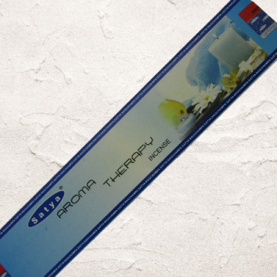 Embalagem de incenso SAIYA Aroma Therapy com velas e flores