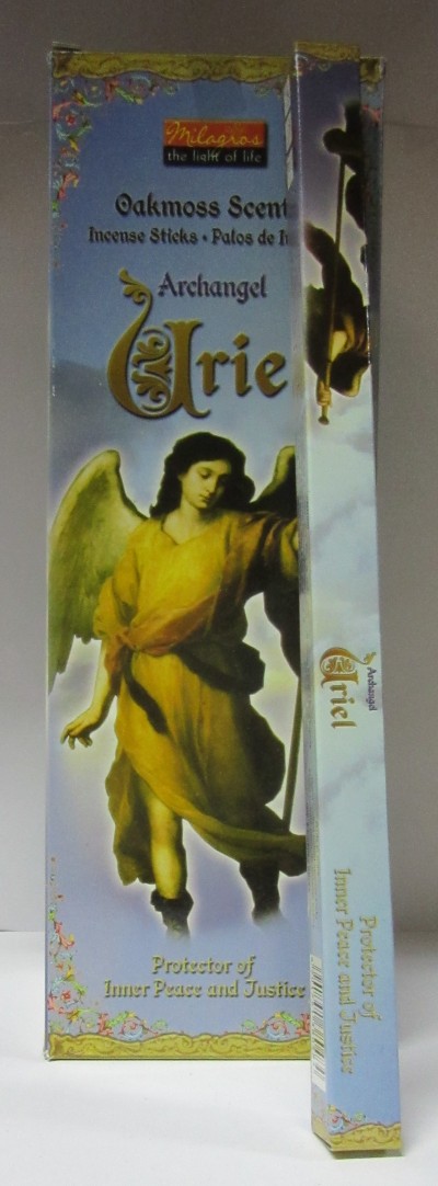 Embalagem de incenso Archangel Ariel Milagros Oakmoss Scent