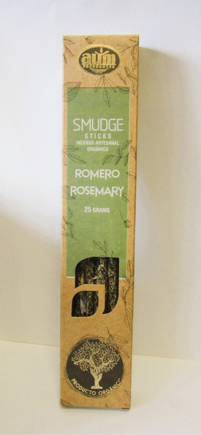 Caixa de incenso artesanal Smudge Sticks Romero 25 gramas