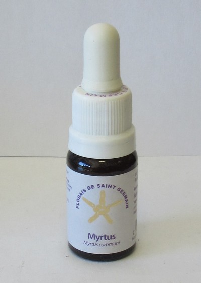 frasco pequeno com conta-gotas branco e rótulo branco com texto e ilustração