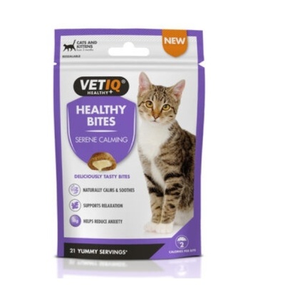 Embalagem de snacks para gatos VetIQ Healthy+ Healthy Bites Serene Calming