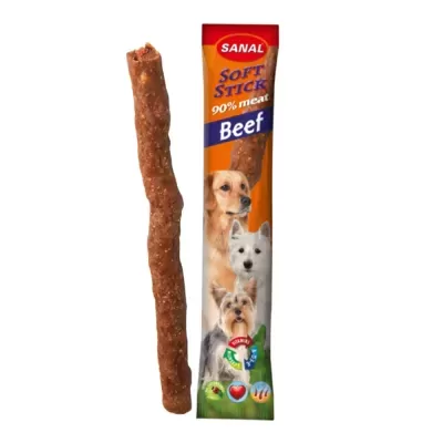 Palito macio para cães SANAL SOFT STICK sabor Beef