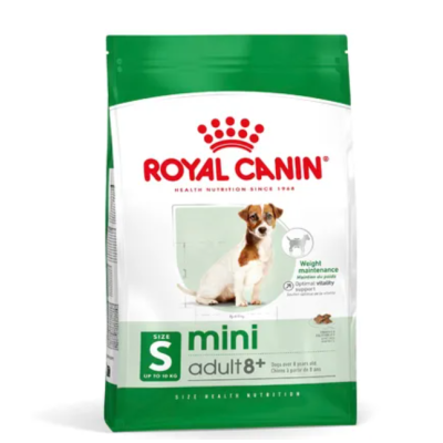 Saco de ração Royal Canin mini adult 8+
