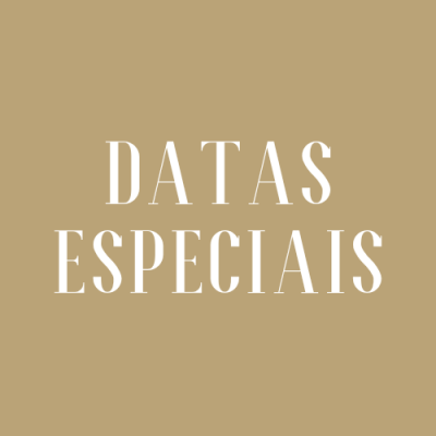 Datas especiais