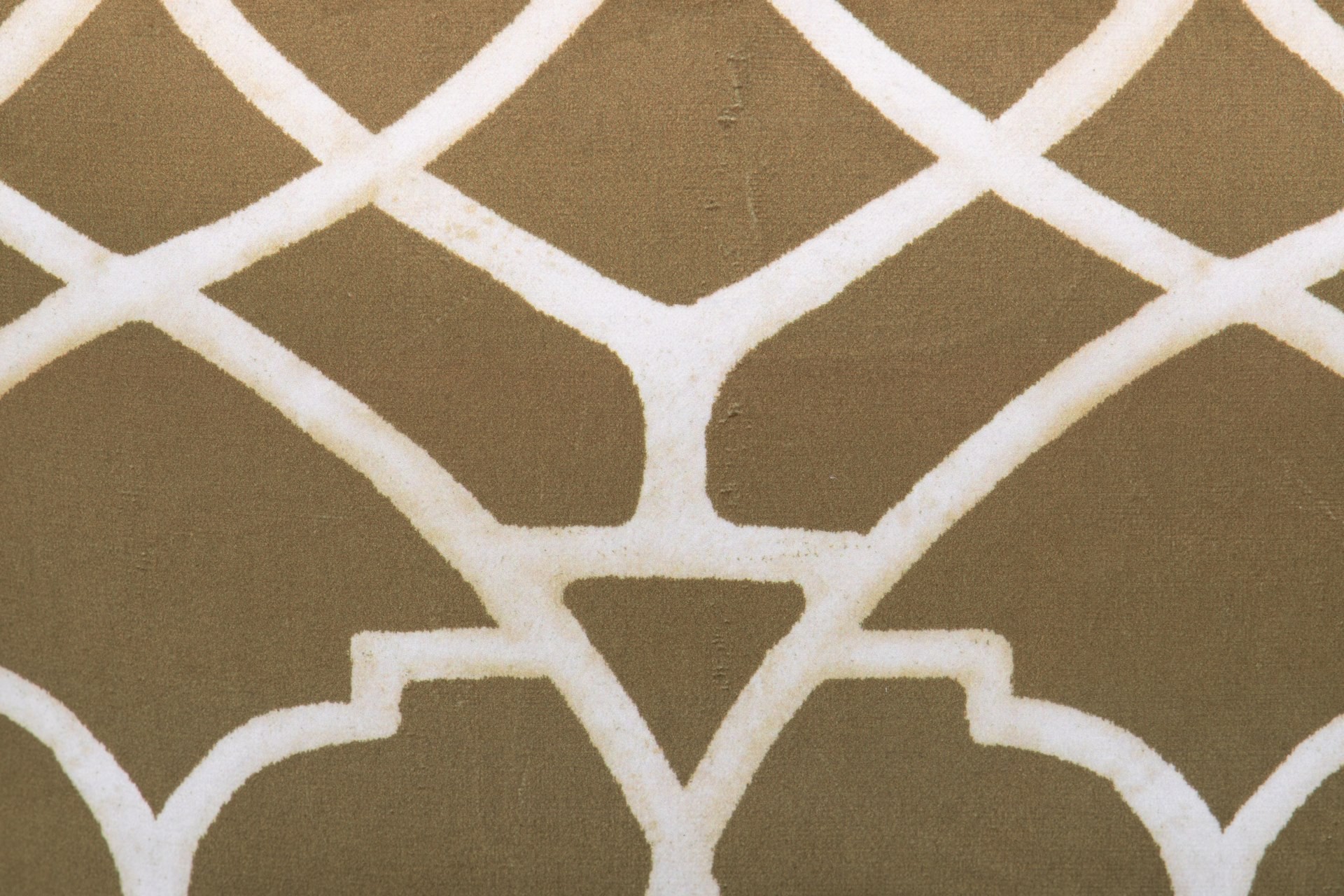 Almofada rectangular Veludo Kilim Mostarda 45x30 dupla face Padrão decorativo geométrico verde-oliva e branco