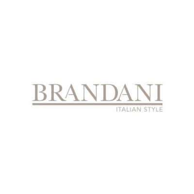 Logótipo da marca BRANDANI em estilo elegante com texto ITALIAN STYLE