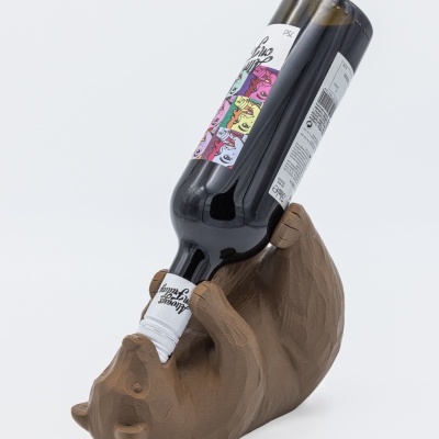 Suporte de Vinho - Urso