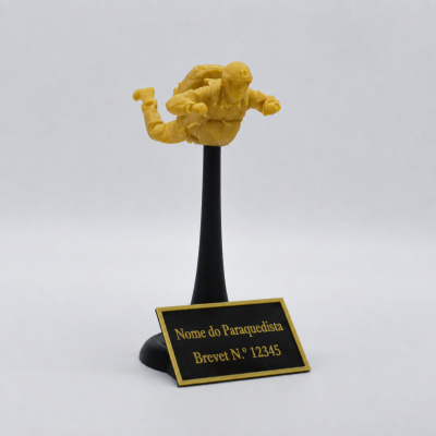 Troféu Personalizado de Paraquedismo Militar 