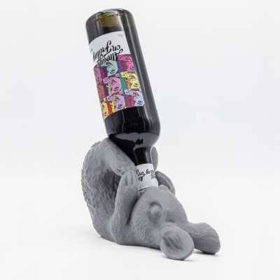 Suporte de Vinho - Coelho