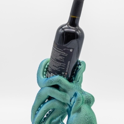 Suporte de Vinho - Polvo