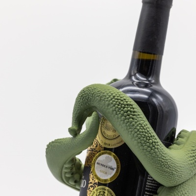 Suporte de Vinho - Polvo