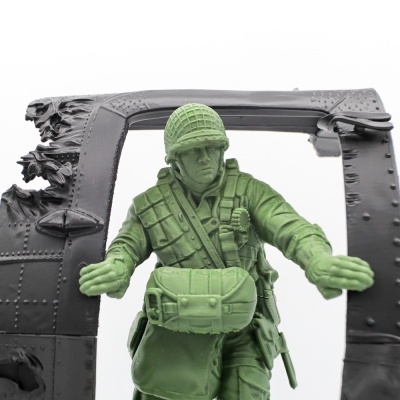 Estátua de Paraquedista Militar "O Salto" - Versão Grande