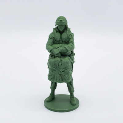 Estátua de Paraquedista Militar 
