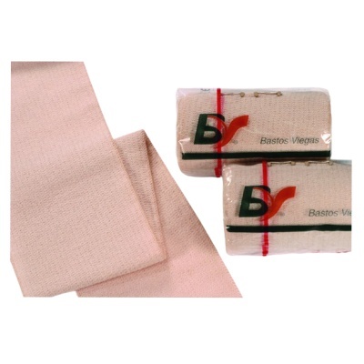 Bandas elásticas cor de pele com embalagem Bastos Viegas