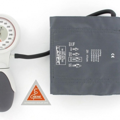 Esfigmomanómetro aneroide com manómetro e braçadeira cinzenta da marca CHEIME