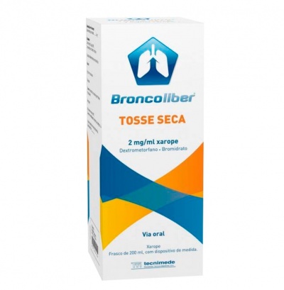 Embalagem de Broncoliber Tosse Seca xarope