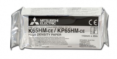 Pacote prateado de papel de alta densidade Mitsubishi Electric modelo K65HM-CE/KP65HM-CE