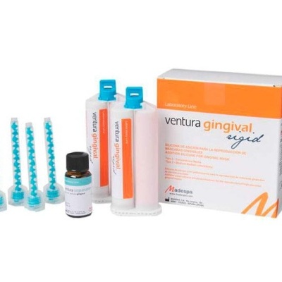 Conjunto de produtos dentários Ventura Gingival rigid com aplicadores e frasco pequeno