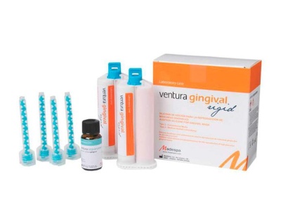 Conjunto de produtos dentários Ventura Gingival rigid com aplicadores e frasco pequeno