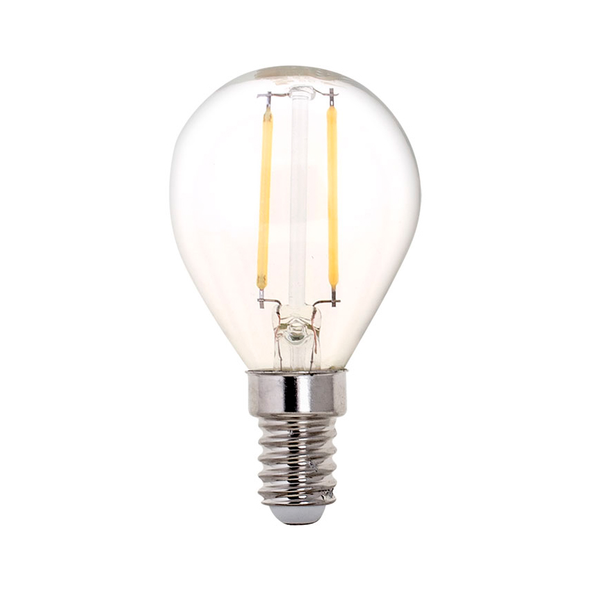 Lâmpada pequena tipo filamento com base metálica