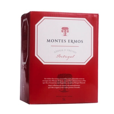 Caixa de vinho Montes Ermos Adega de Freixo 5 litros
