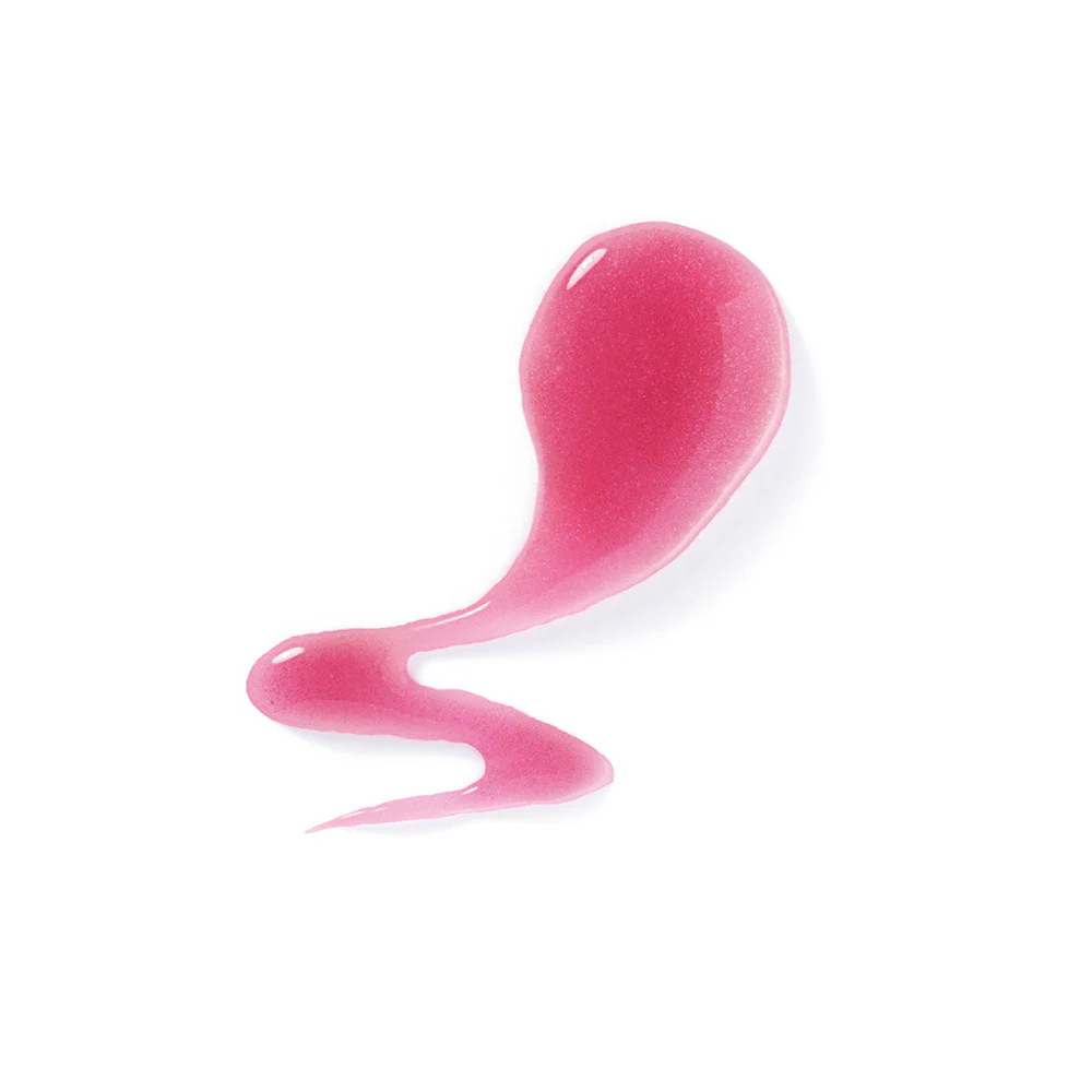 Sabonete Líquido Perfumado Nativa SPA Orquídea Lumière 250ml Gota de líquido rosa brilhante em fundo branco