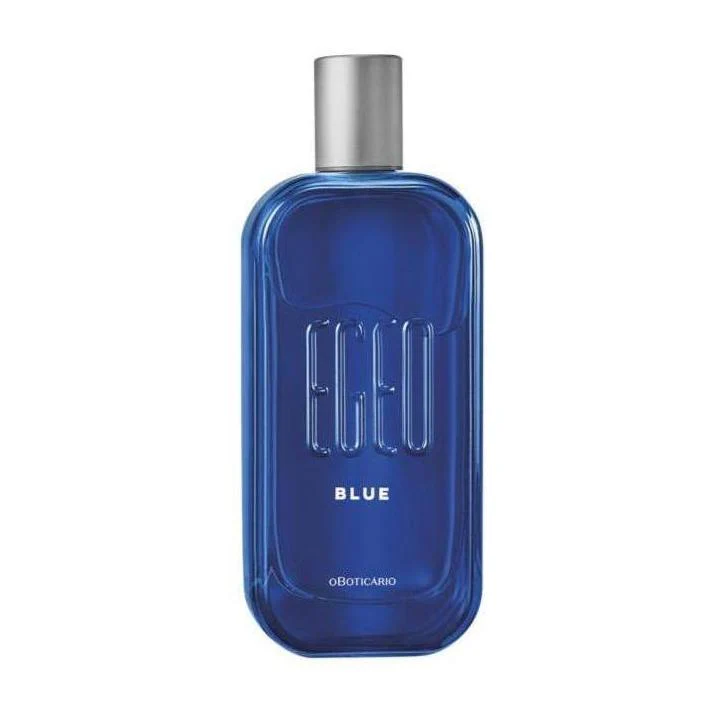 Egeo Blue Eau de Toilette, 90ml Frasco azul de perfume EOOBLUE de O Boticário